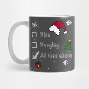 Naught or Nice List Mug